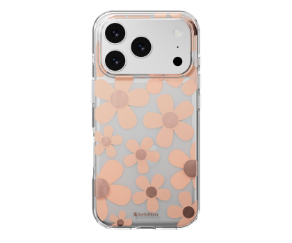 Etui / obudowa na smartfona SwitchEasy Fleur do iPhone 17 Pro (Rosé )